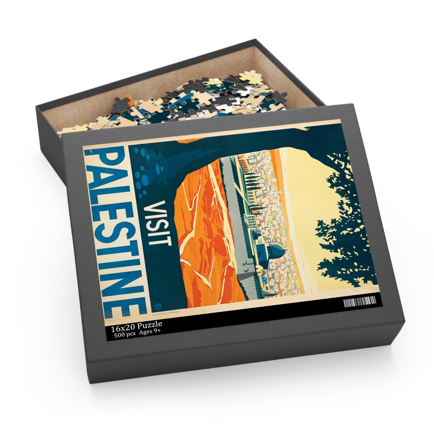 Visit Palestine Poster Puzzle